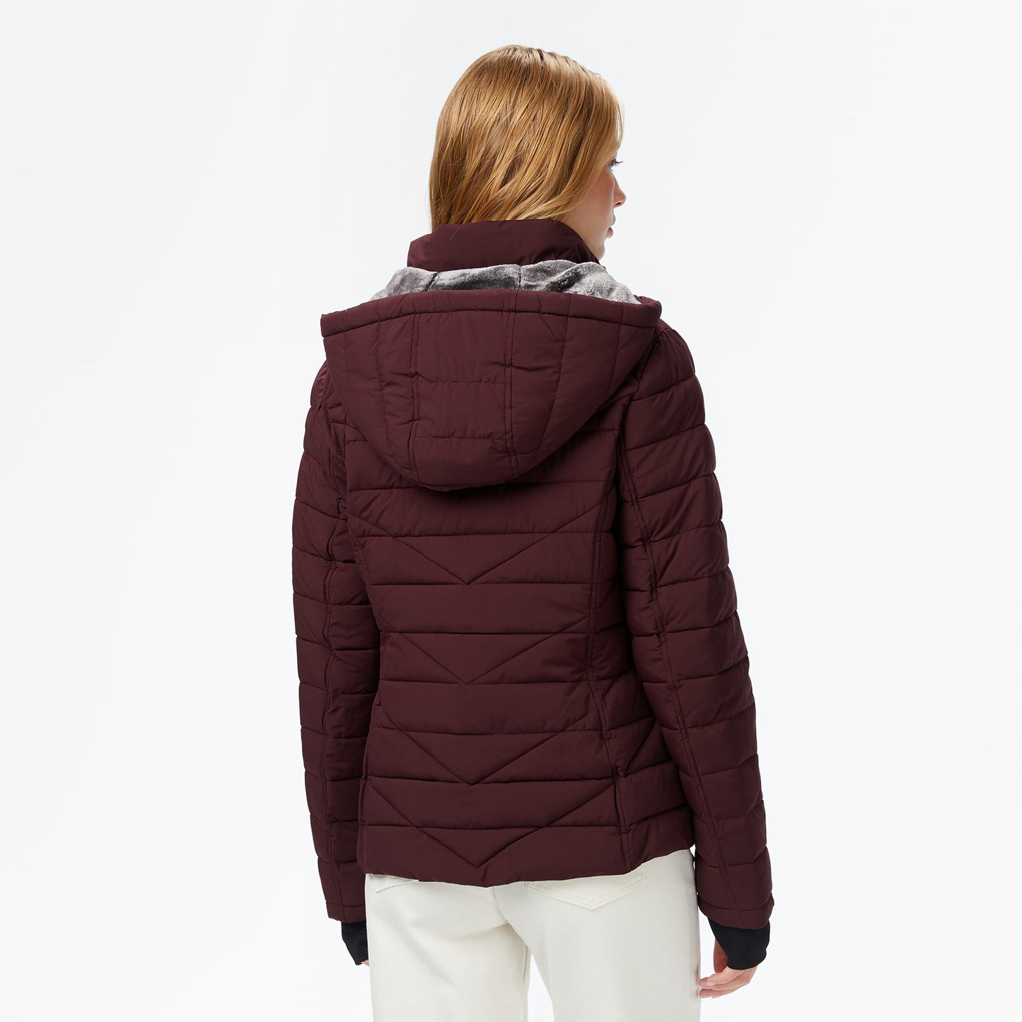 Nautica Kadın Bordo Regular Fit Mont