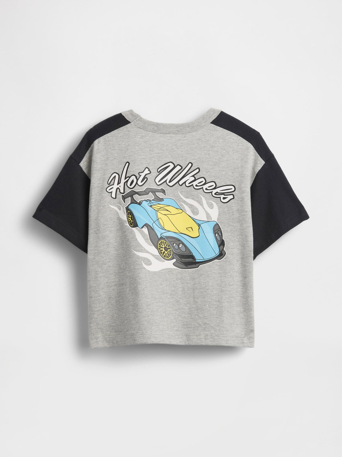 Gri Hot Wheels Grafik Logo T-shirt