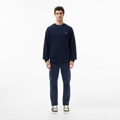 Lacoste Erkek Classic Fit Bisiklet Yaka Lacivert Sweatshirt