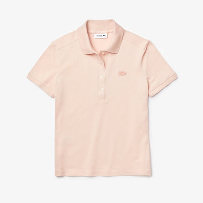 Lacoste L.12.d Kadın Slim Fit Pembe Polo