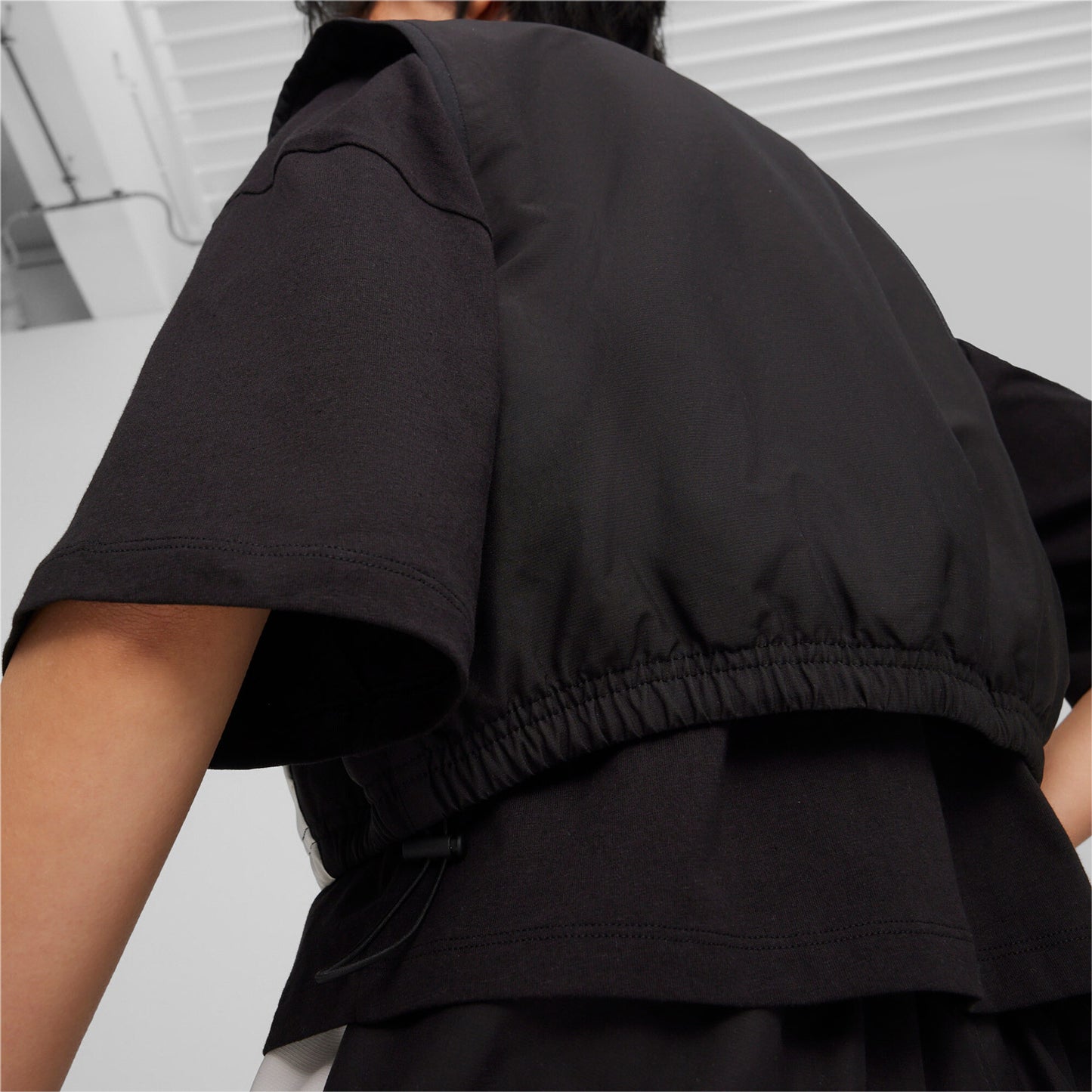 Puma Dare To Woven Vest Kadın Siyah Ceket
