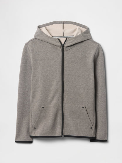 Gri Gapfit Tech Fermuarlı Sweatshirt