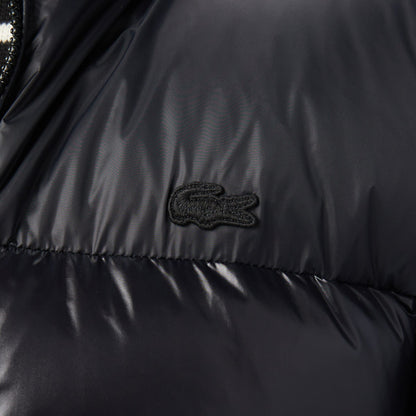 Lacoste Relaxed Fit Erkek Siyah Mont