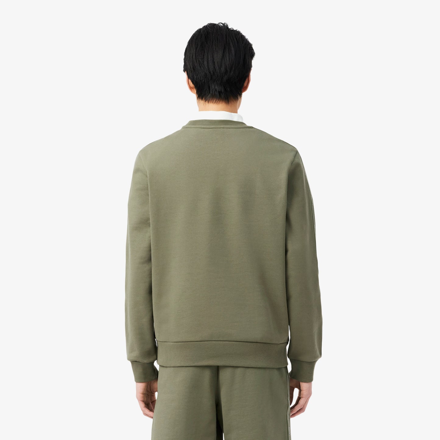 Lacoste Erkek Classic Fit Bisiklet Yaka Haki Sweatshirt