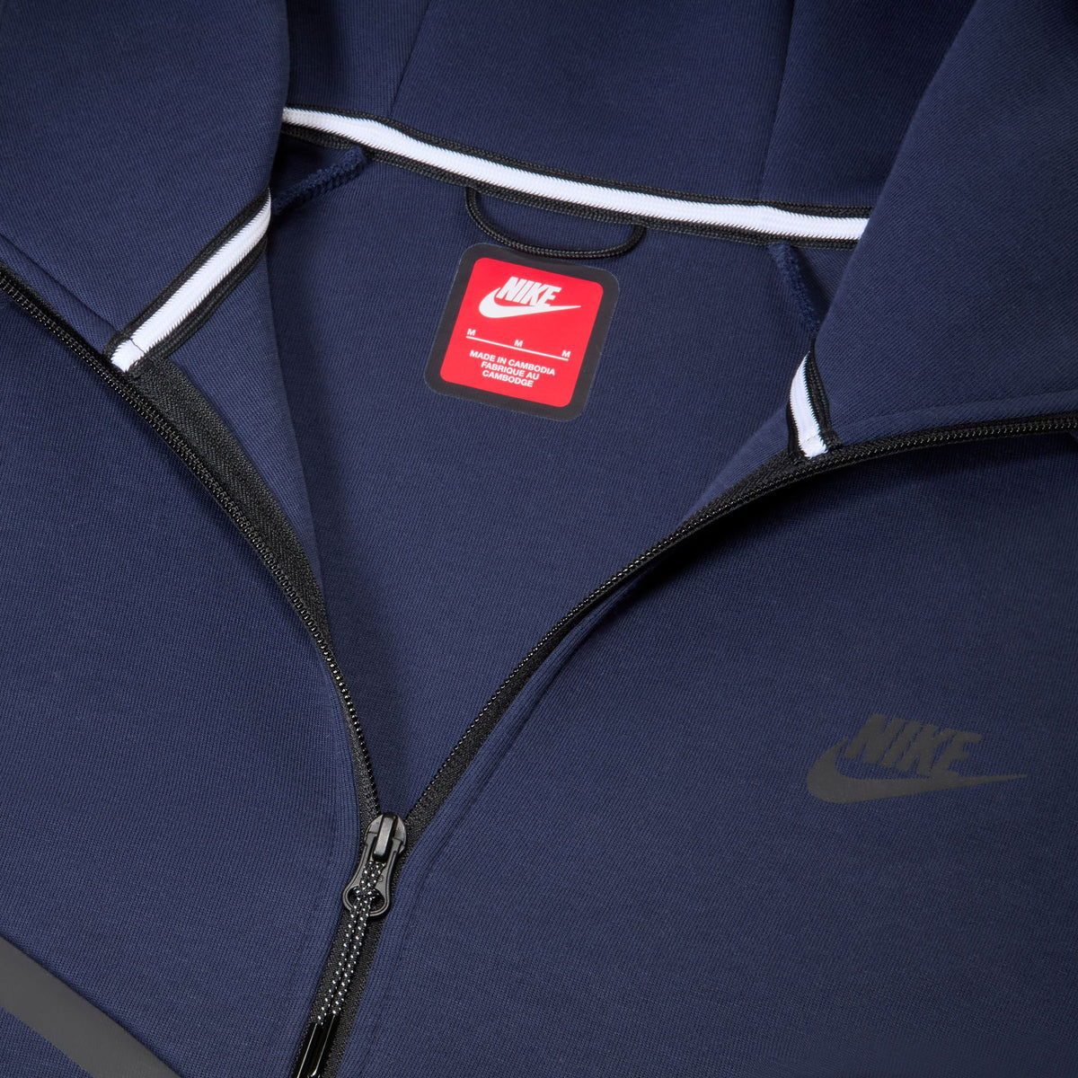 Nike Tech Fleece Full Zip Erkek Mavi Sweatshirt