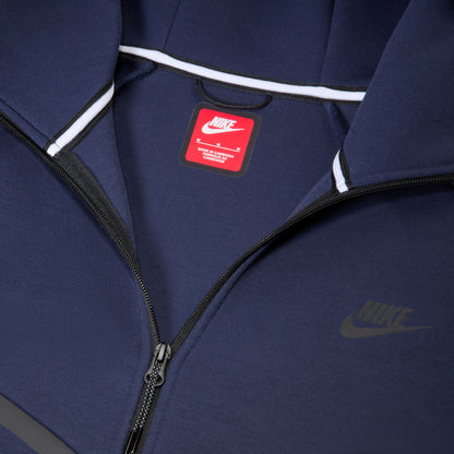 Nike Tech Fleece Full Zip Erkek Mavi Sweatshirt