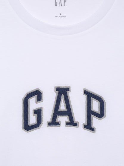 Beyaz Gap Logo T-shirt