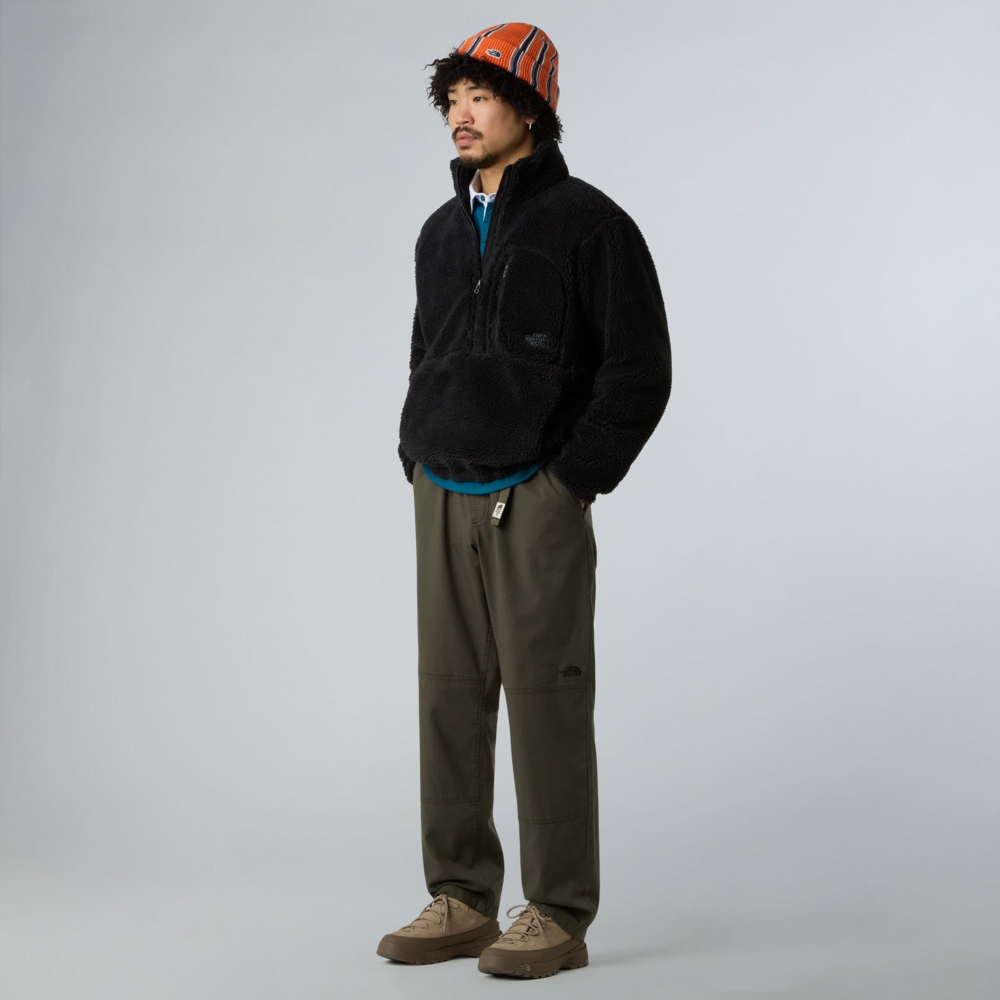 The North Face extreme Pile Pullover Erkek Siyah Ceket