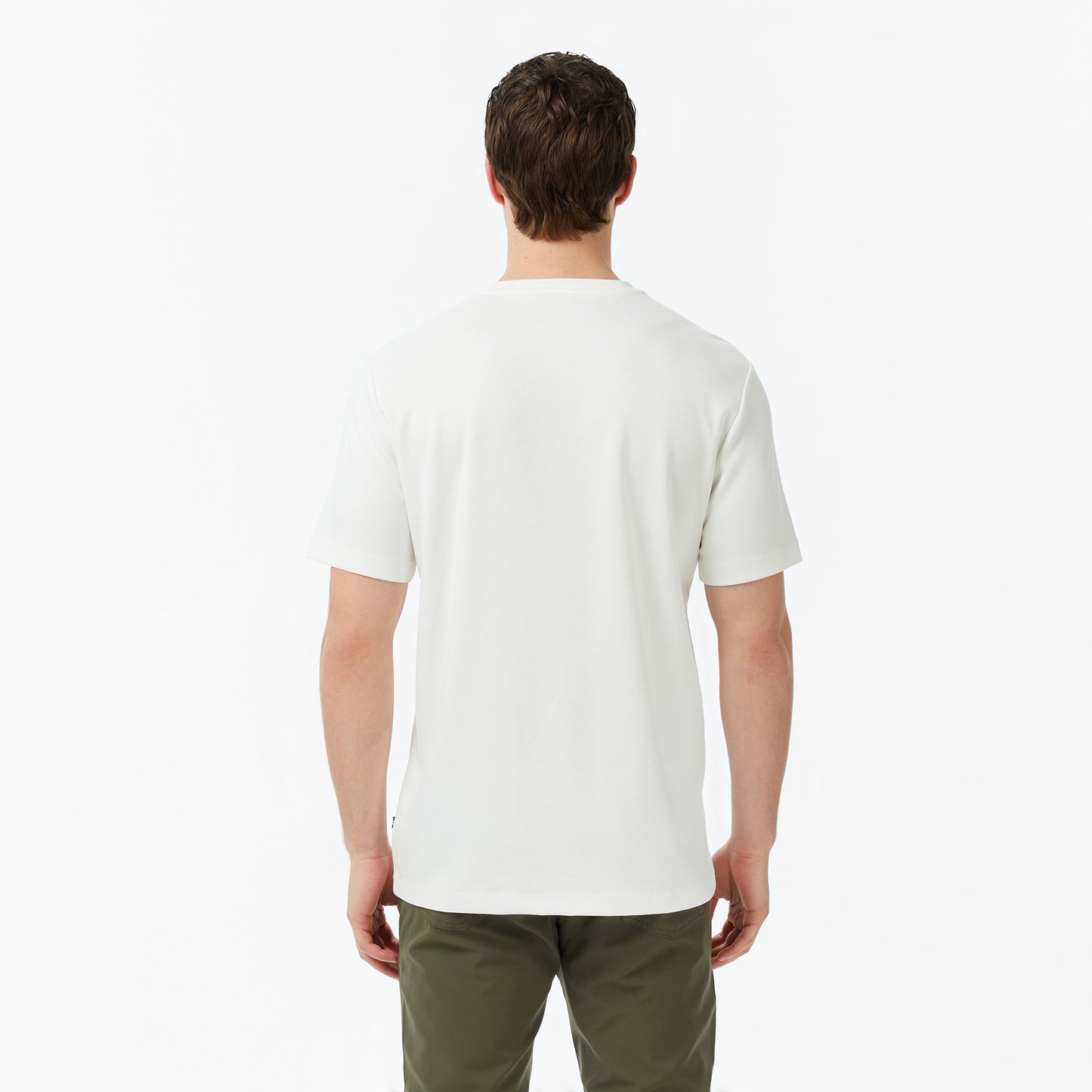 Nautica Erkek Beyaz Regular Fit T-shirt