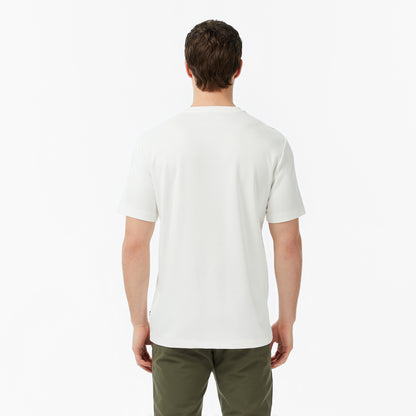 Nautica Erkek Beyaz Regular Fit T-shirt