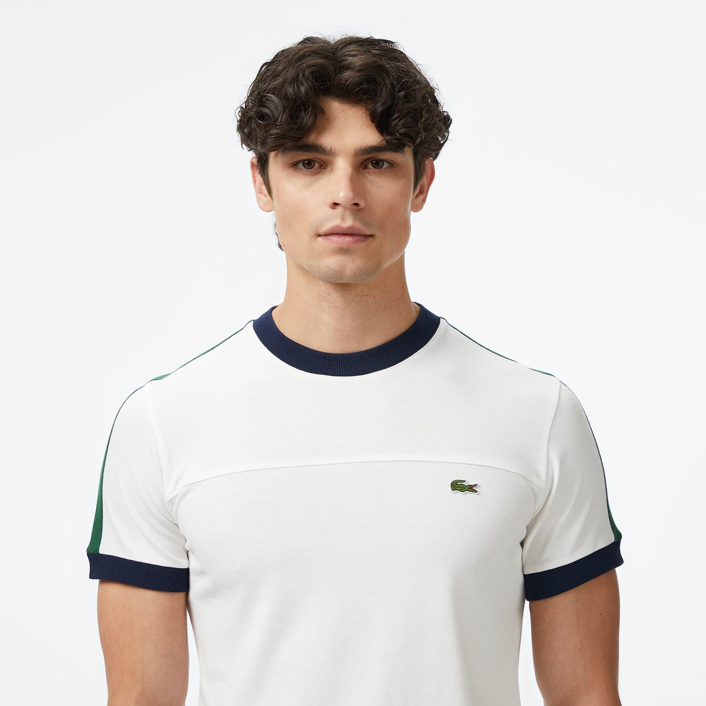 Lacoste Erkek Beyaz T-shirt