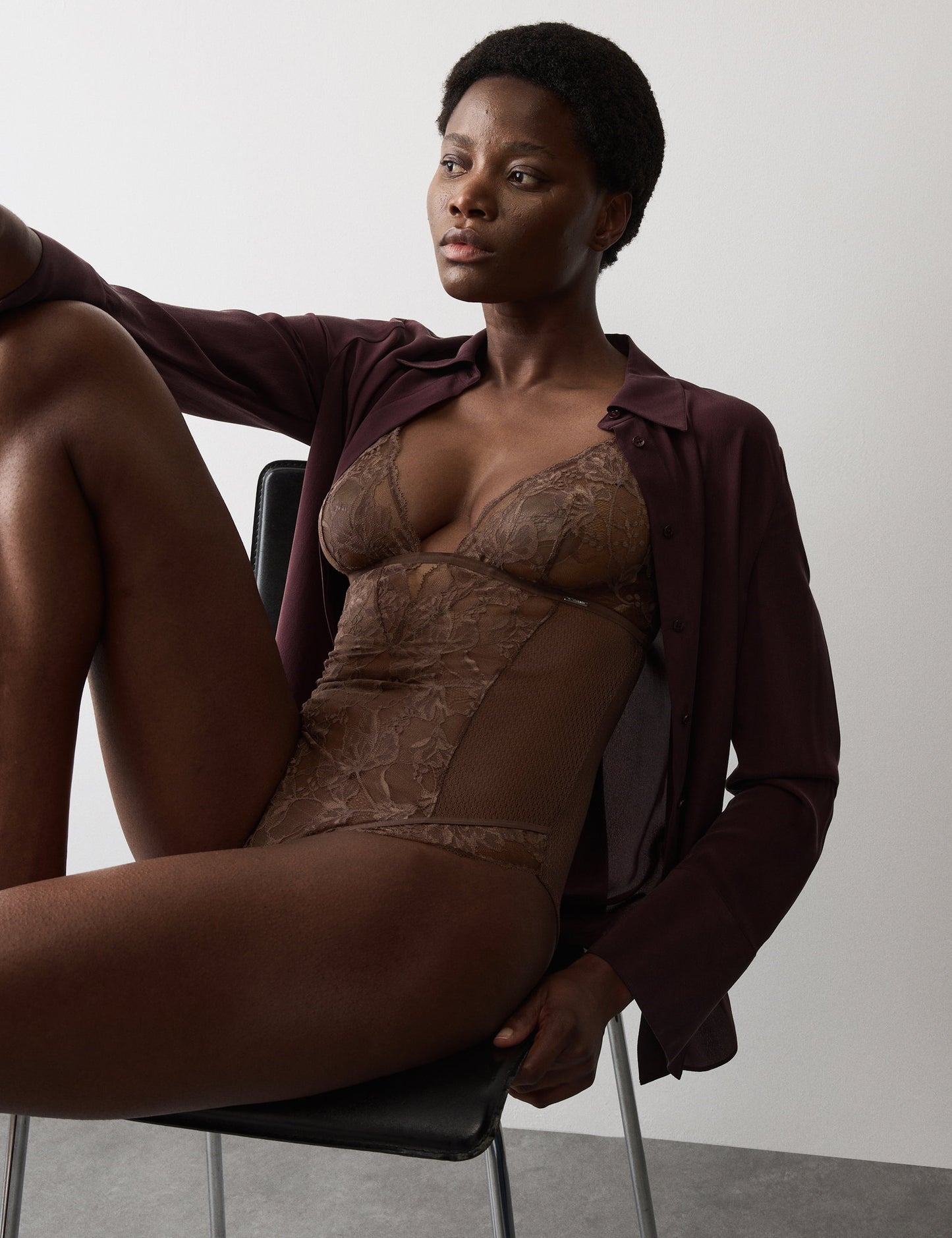 Savannah Dantel Bodysuit