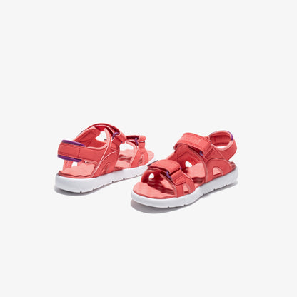 Timberland Perkins Row Backstrap Çocuk Kırmızı Sandalet