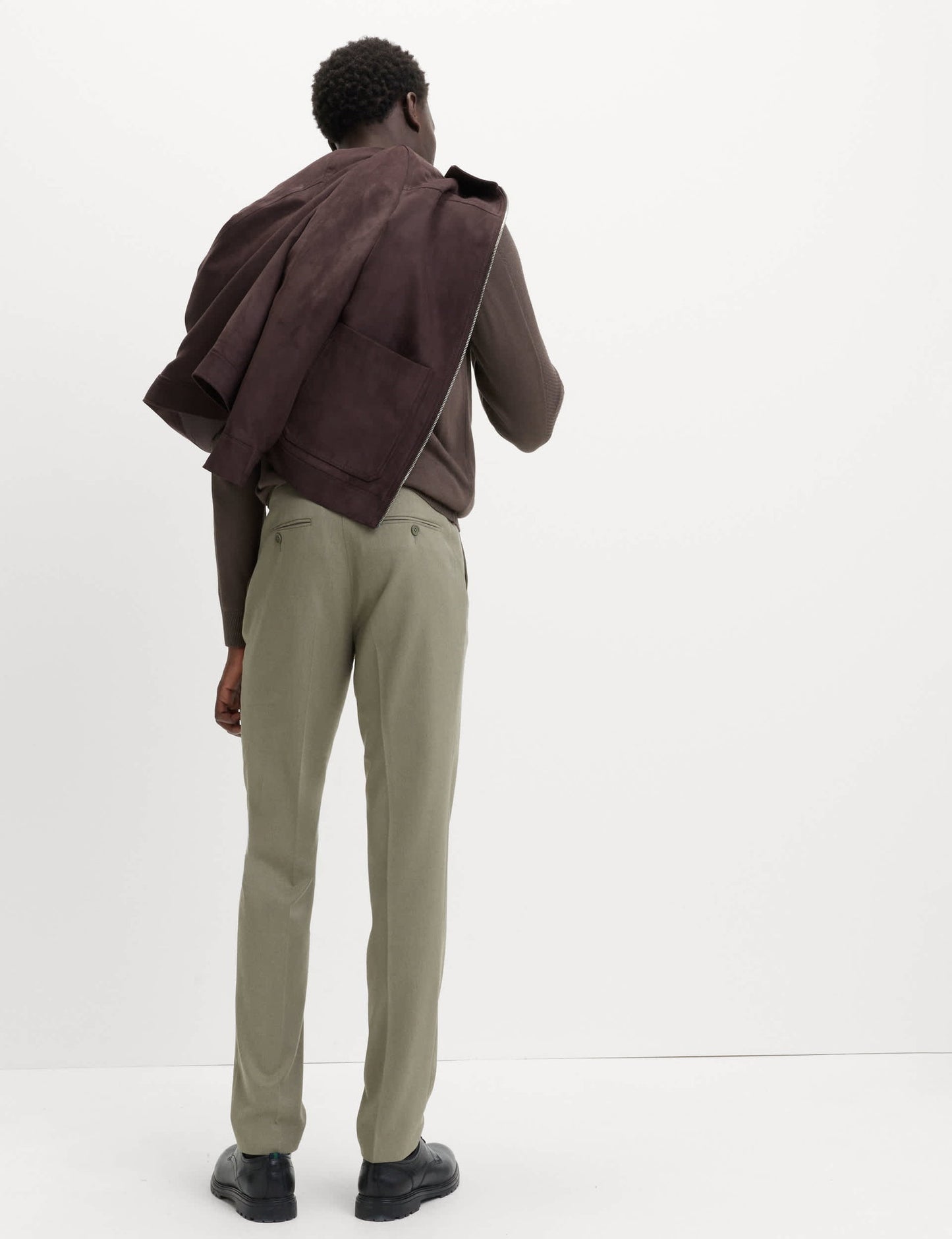 Slim Fit Twill Pantolon