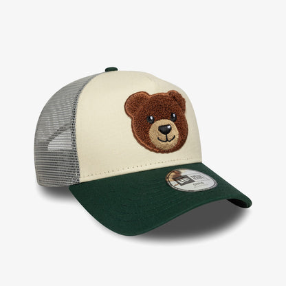 New Era Boucle Bear Trucker Ltcdkg Çocuk Bej Şapka