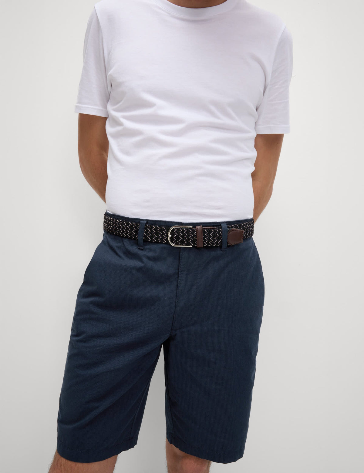 Saf Pamuklu Regular Fit Chino Şort