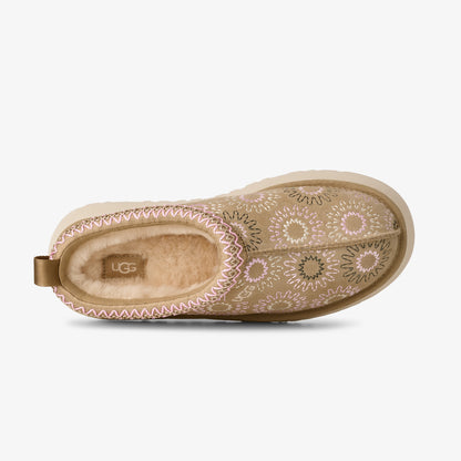 Ugg Tazz Sun Stitch Kadın Beyaz Terlik