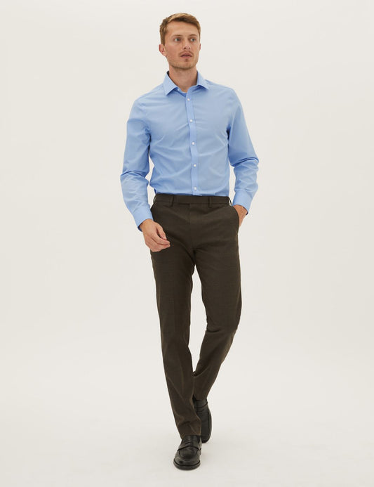 3'lü Slim Fit Gömlek Seti