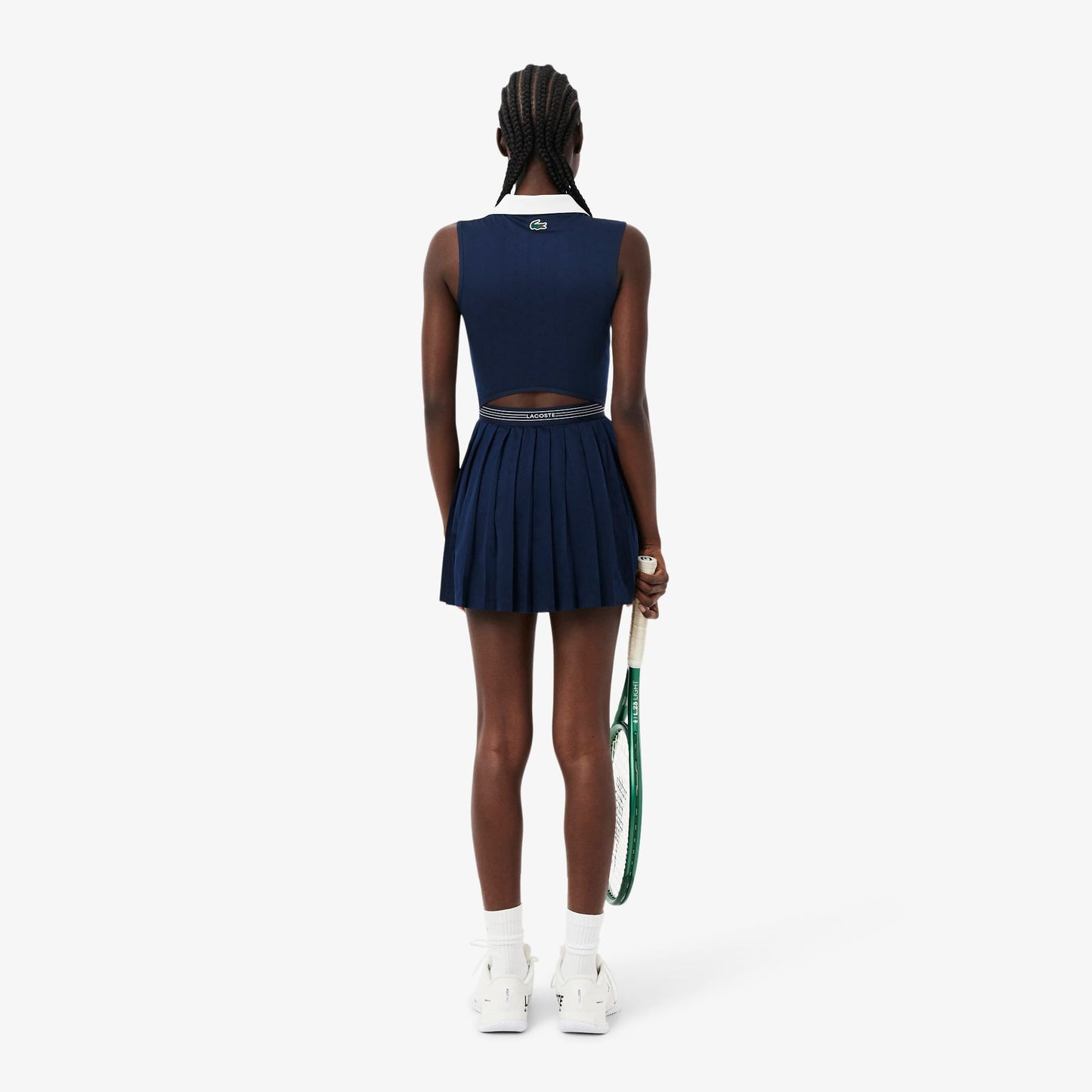 Lacoste Slim Fit Kadın Lacivert Polo