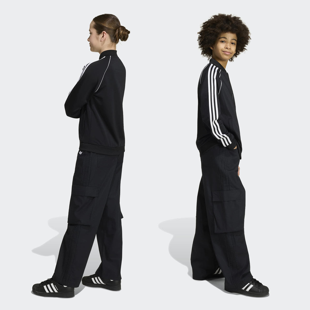 Adidas Os Cargo Pt Çocuk Siyah Eşofman Altı