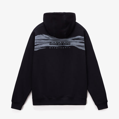 Napapijri B-back Graphic Erkek Siyah Sweatshirt