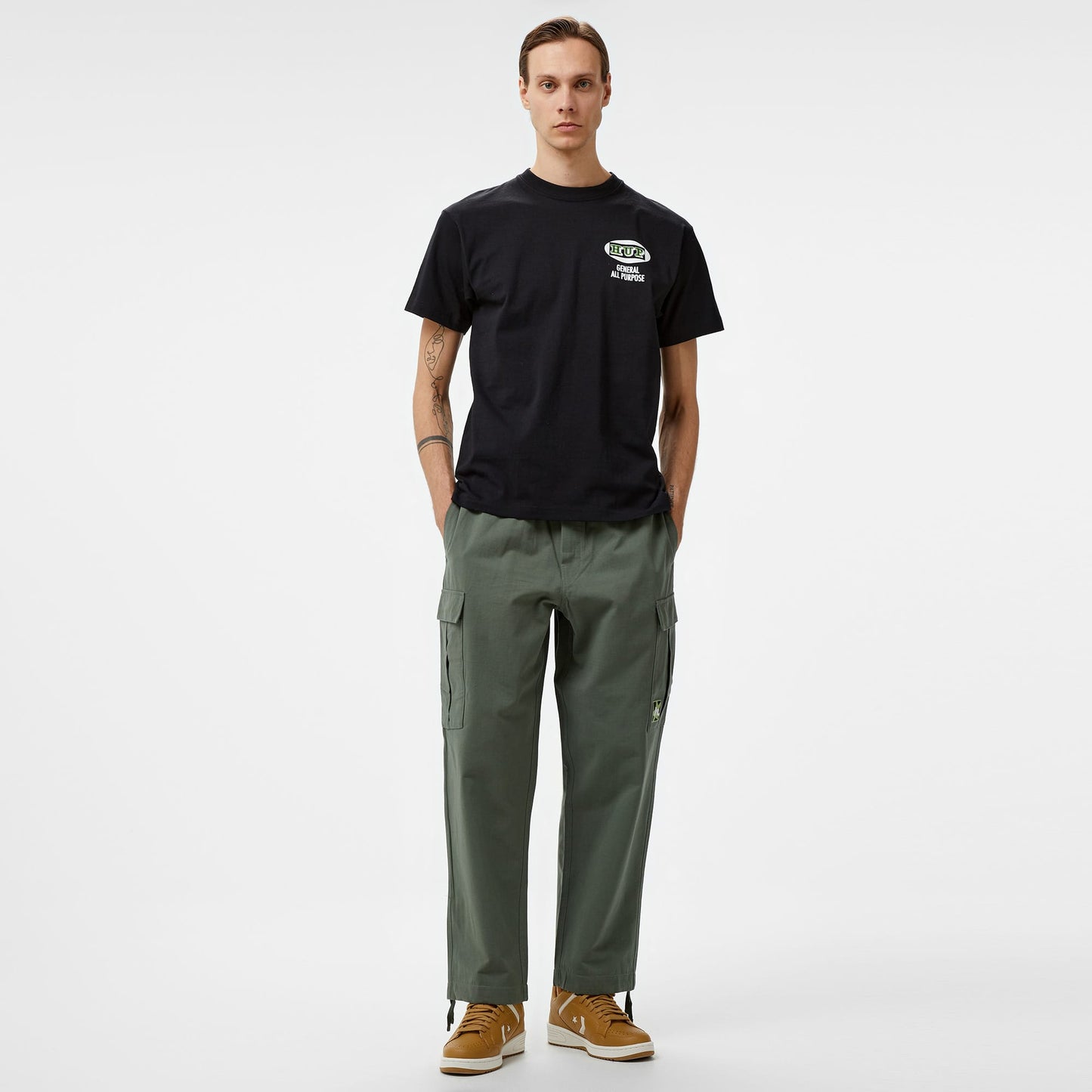 Huf All Purpose Erkek Siyah Tişört