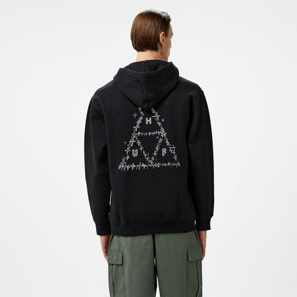 Huf Gleam P/o Erkek Siyah Hoodie