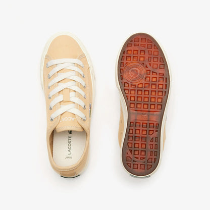Lacoste Backcourt Kadın Bej Sneaker