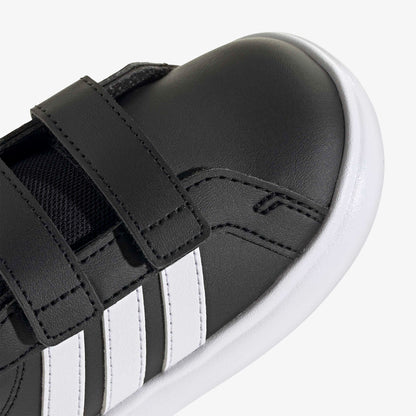 Adidas Grand Court 3.0 Bubble Comfort Çocuk Siyah Spor Ayakkabı