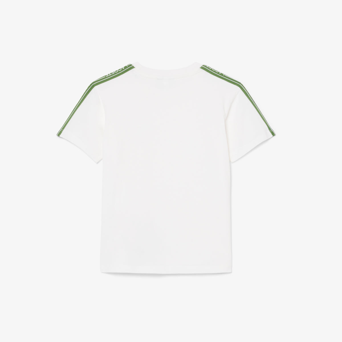 Lacoste Çocuk Bisiklet Yaka Beyaz T-shirt