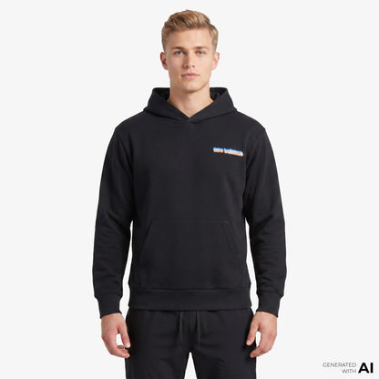 New Balance Lifestyle Erkek Siyah Sweatshirt