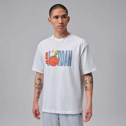 Jordan No Franchise Erkek Beyaz T-shirt