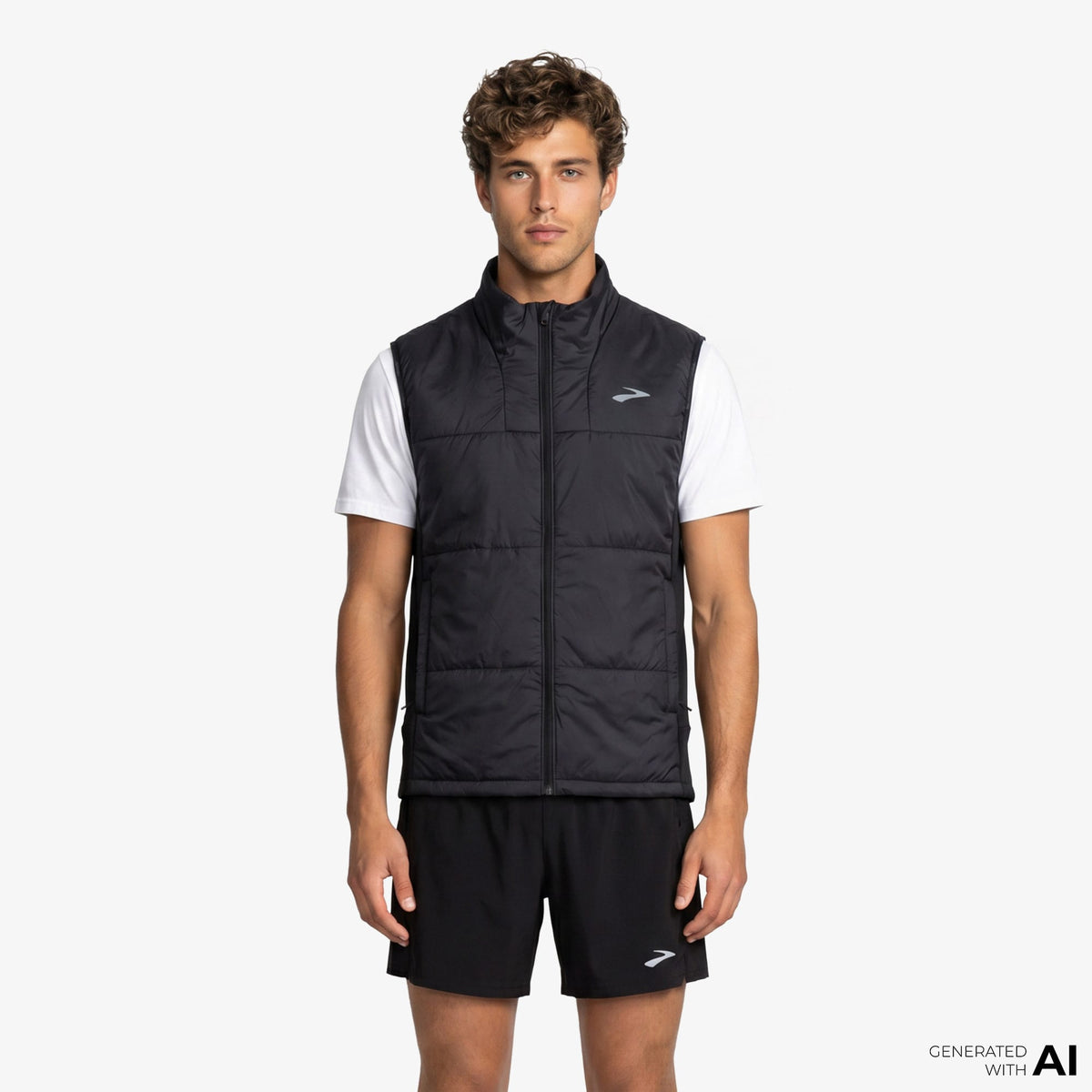 Brooks Shield Hybrid Vest 3.0 Erkek Siyah Yelek
