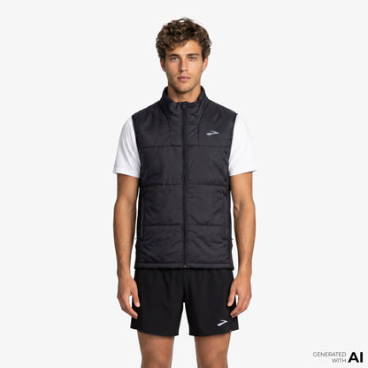 Brooks Shield Hybrid Vest 3.0 Erkek Siyah Yelek