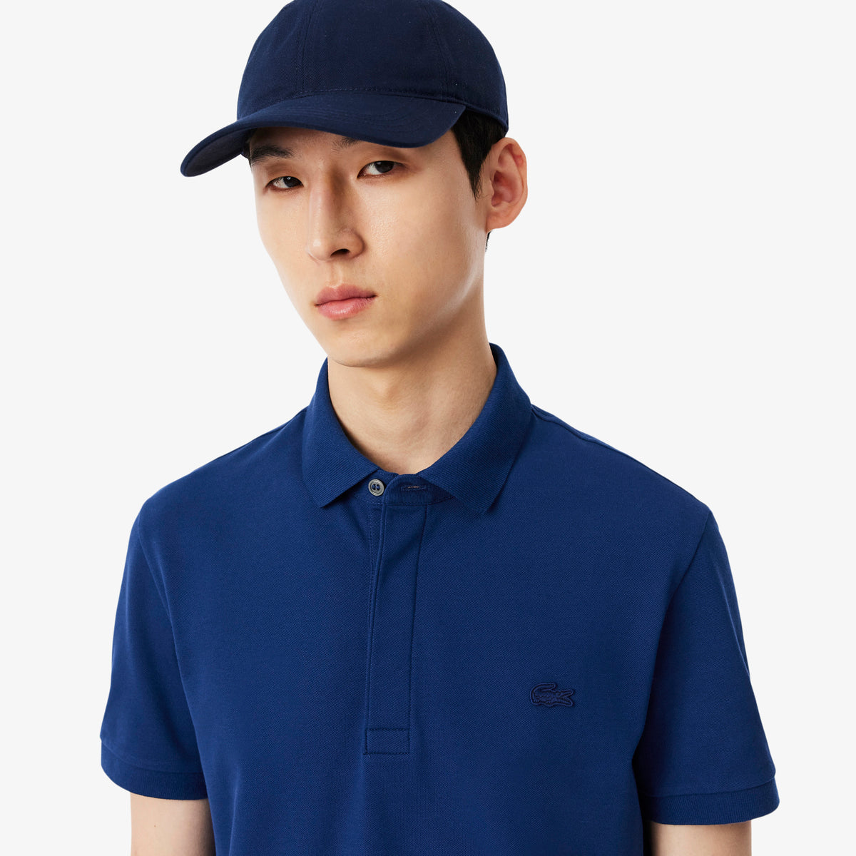 Lacoste Erkek Regular Fit Lacivert Paris Polo