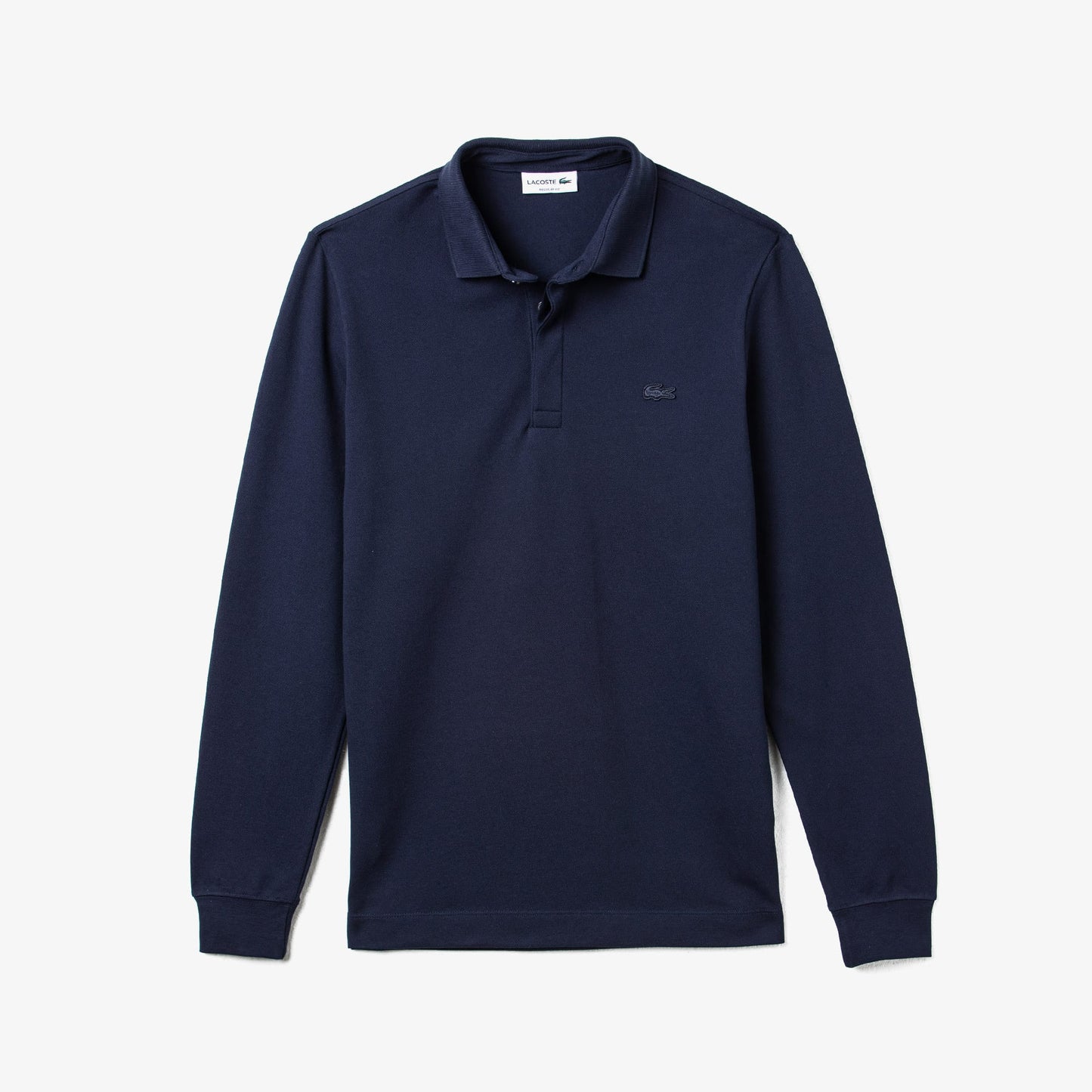 Lacoste Erkek Regular Fit Uzun Kollu Lacivert Paris Polo
