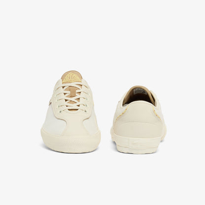 Lacoste Backslam Erkek Krem Sneaker