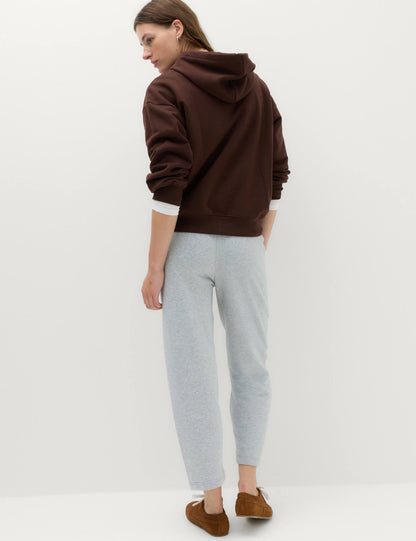 Grafik Baskılı Kapüşonlu Sweatshirt