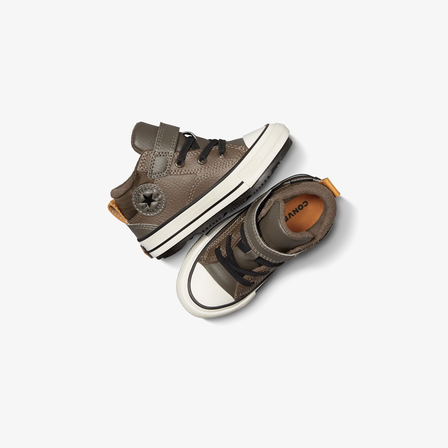 Converse Chuck Taylor All Star Malden Street Bebek Kahverengi Deri Bot