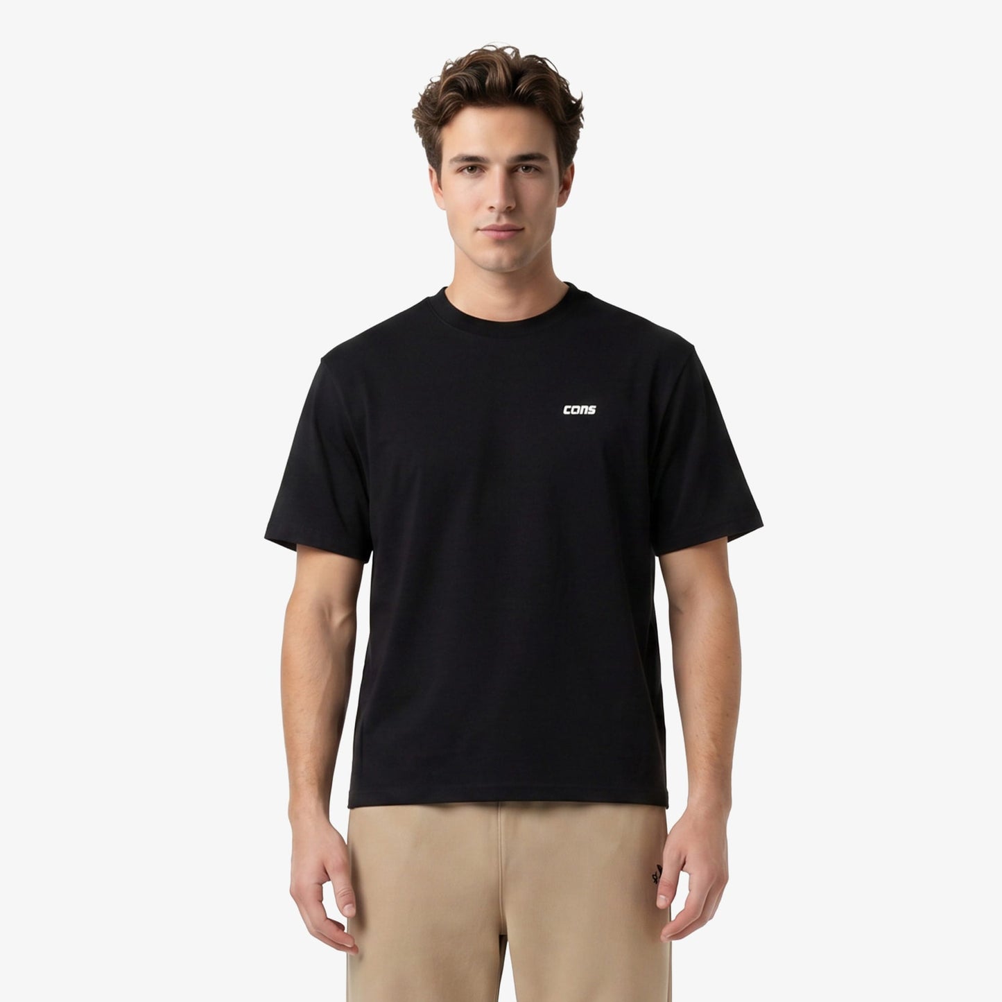 Converse Regular Fit Erkek Siyah T-shirt