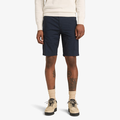 Timberland Poplin Cargo Erkek Lacivert Şort