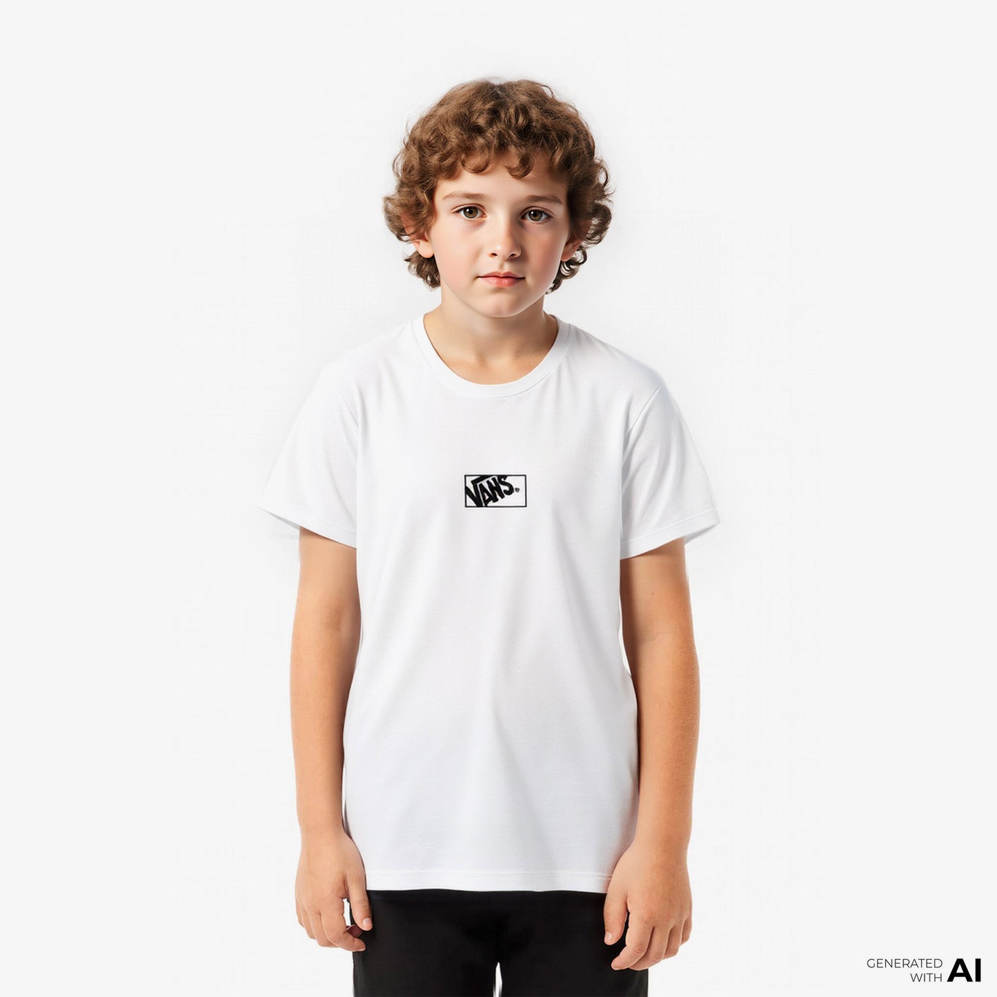 Vans By Blocked Box Ss Çocuk Beyaz T-shirt