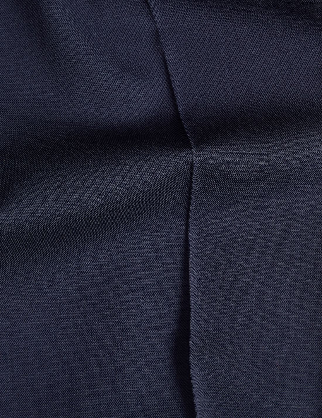 Straight Leg Yün Crop Pantolon