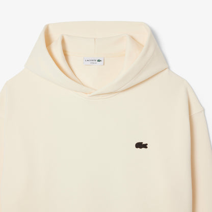 Lacoste Erkek Loose Fit Kapüşonlu Baskılı Sarı Sweatshirt