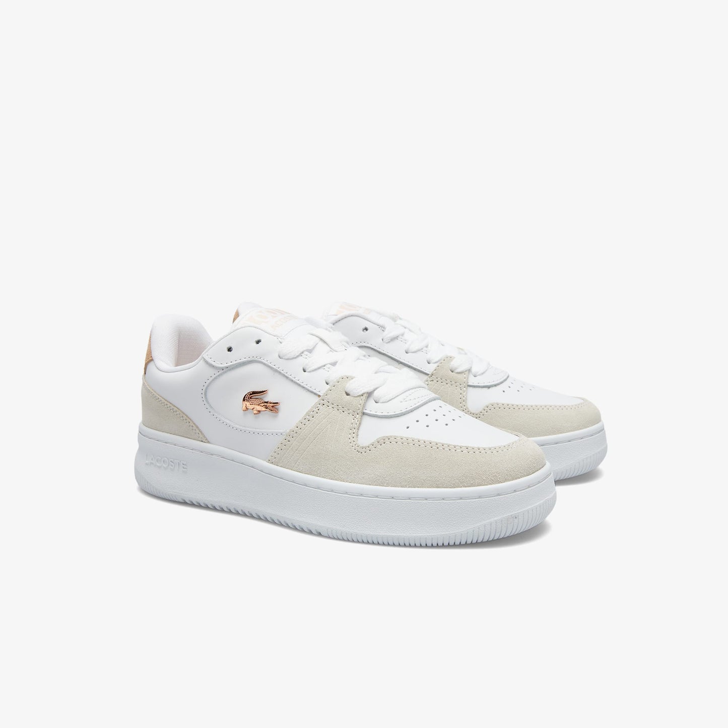 Lacoste L001 Set Kadın Beyaz/pembe Sneaker