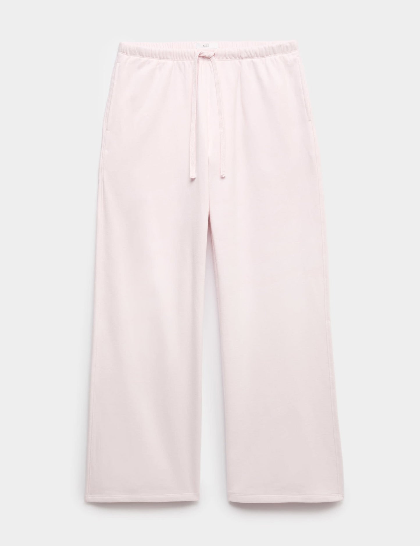 Pamuk Karışımlı Geniş Paça Pijama Altı