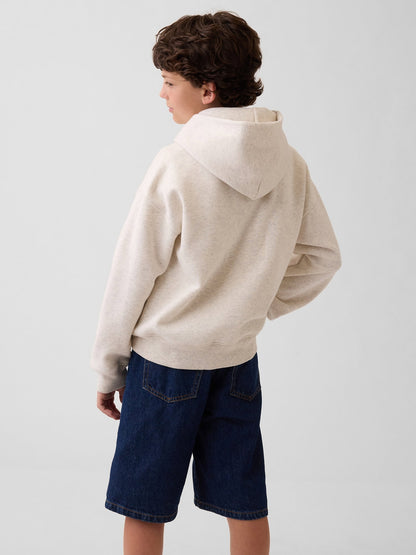 Bej Vintagesoft Relaxed Brannan Bear Logo Sweatshirt