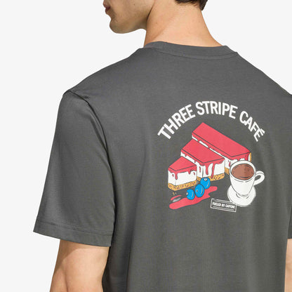 Adidas Cheesecake Erkek Gri T-shirt
