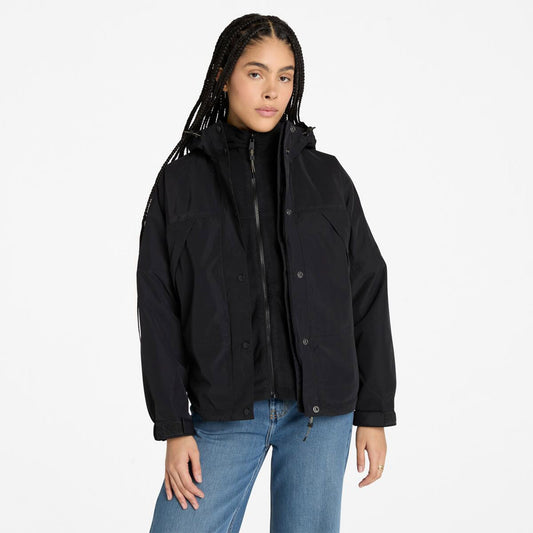 Timberland Winnick Su Geçirmez 3in1 Fleece Kadın Siyah Ceket