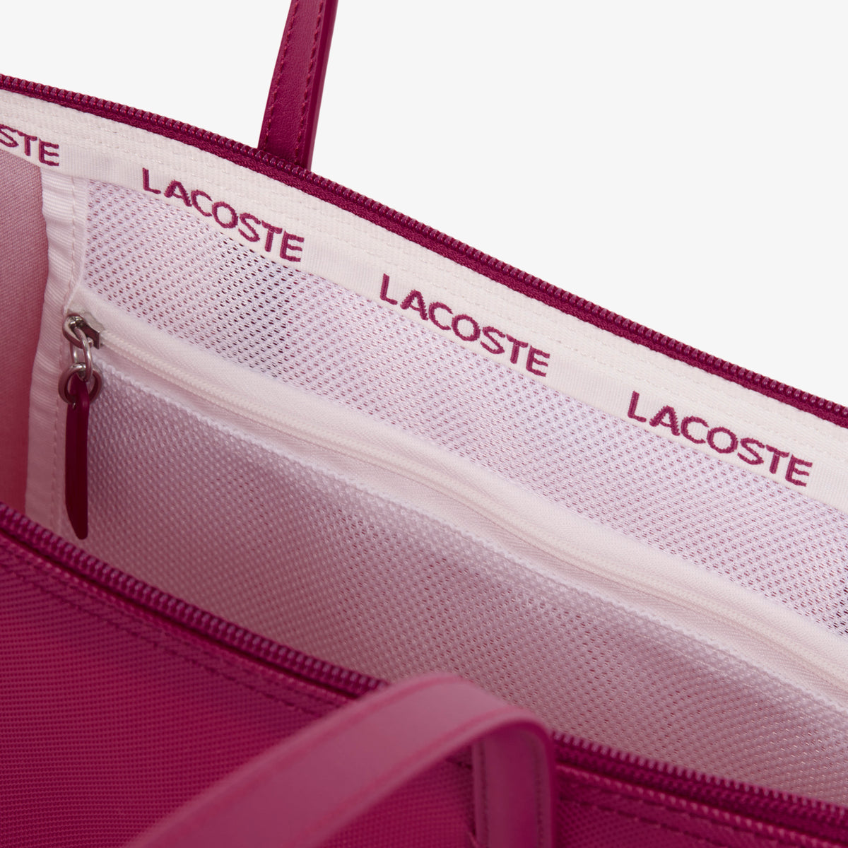 Lacoste Large L.12.12 Kadın Pembe Omuz Çantası